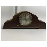 Wooden mantel clock