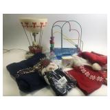 Playskool busybeads toy, Christmas themed items