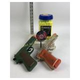 Airsoft guns and pellets