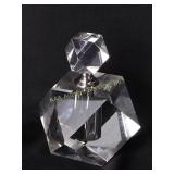 Oleg Cassini perfume bottle, appox 4"