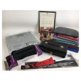 New in box bathroom scale, Dale Earnhardt flag