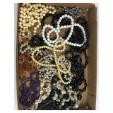 Costume jewelry necklaces, variety