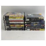 Variety of PlayStation 2 games + one ps3, one