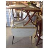 Formica top table - stains on top, patio stand,