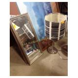 Lamp, mirror