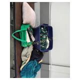 Christmas lights, blankets, pillows, men