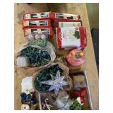 Christmas lights and decor