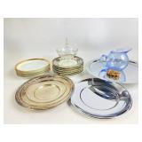 Iridescent candy dish, touffer