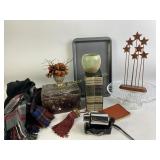 Frankoma bowl, Cake plate, massager, baking pan,