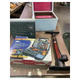 Home repair tool set, tire manual pump, heats and