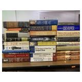 Books on presidents including FDR, Hoover,