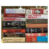Books including Nuremberg trials, the power