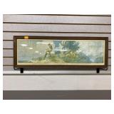 Framed picture the discoverer , frame has some