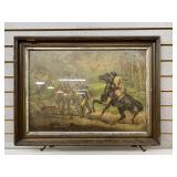 Strobridge& co. Framed picture, frame has wear