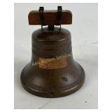 Liberty bell bank, vintage clock