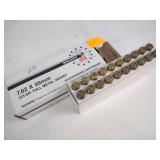 Winchester 7.62 X 39mm 123 gr. full metal jacket