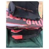 Variety of bags and backpack