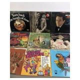 Vintage records including Tommy overstreet, Andy