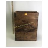 Vintage chicago car seal company box/crate