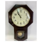 Seth Thomas Regulator wooden wall clock