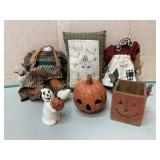 Halloween themed decor