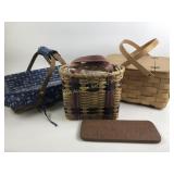 Longaberger basket and others