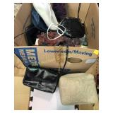 Assortment of purses, interlocking foam floor