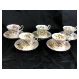 Prince Albert English China Set Woodland Series
