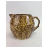 Spongeware Bennington type pitcher