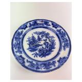Flow Blue plate