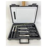 Gander Mtn knife set -missing pieces, with