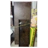 Countertops, 93.75in x 35.5in and 60.5in x 22in