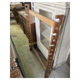 Wooden rack