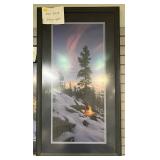 Fire Dance Stephen Lyman framed lithograph print