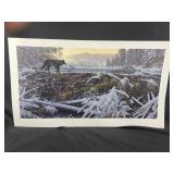 The Crossing Stephen Lyman lithograph print