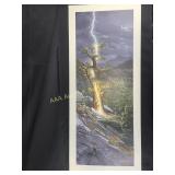 Thunderbolt Stephen Lyman lithograph print