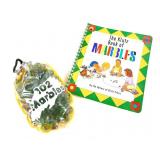 Klutz Book of Marbles- Vintage 1989, bag of glass