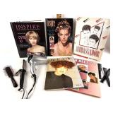 Vintage hair salon hardcover magazines- Inspire,