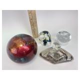 Perfume bottle, paperweight, decor ball