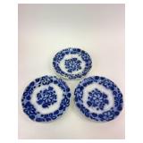 Flow Blue salad plates