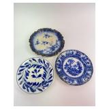 Flow Blue salad plates