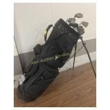 Golf clubs in Diamond Tech Golf bag- Titleist,