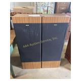 Pair of RCA speakers, 36.5in tall, 13.75in wide,