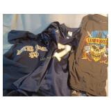 Nortre Dame jersey, Notre Dame hoodie, and Guns