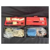 Variety of hardware including spindles, brackets,