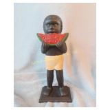 Black Americana cast iron bank