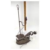 Wall sconce light fixture and table lamp, no