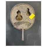 Cast iron incense burner