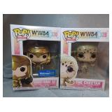 Pops collectibles Cheetah and Wonder Woman