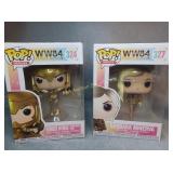 Pops collectibles Barbara Minerva and Wonder